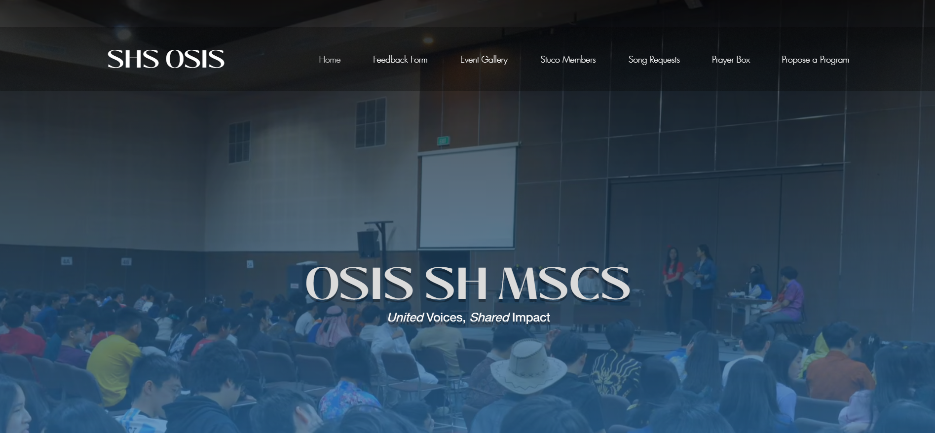 SHMSCS Student Council Website
